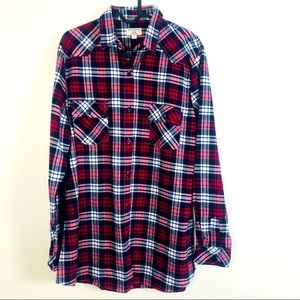 NEW Matchstick Argus 100% Cotton Plaid shirt